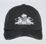 Cap - Black (Distressed)