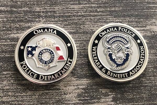 Challenge Coin - Omaha Police Welfare & Benefit Association